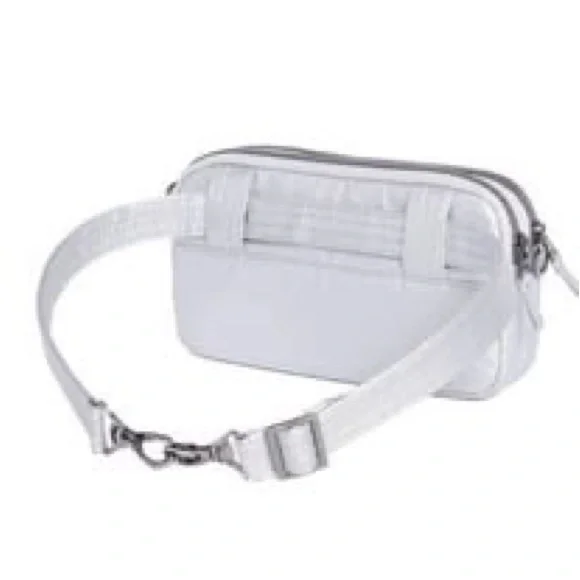 Lug Woven Pattern Crossbody Bag - Light Gray - Picture 10 of 10